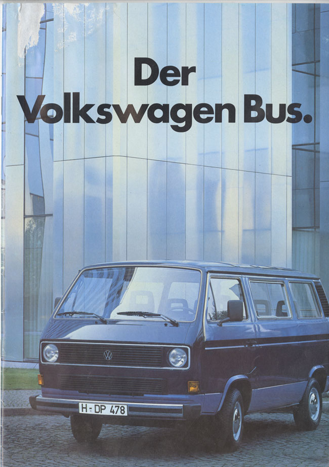 Der Volkswagen Bus.