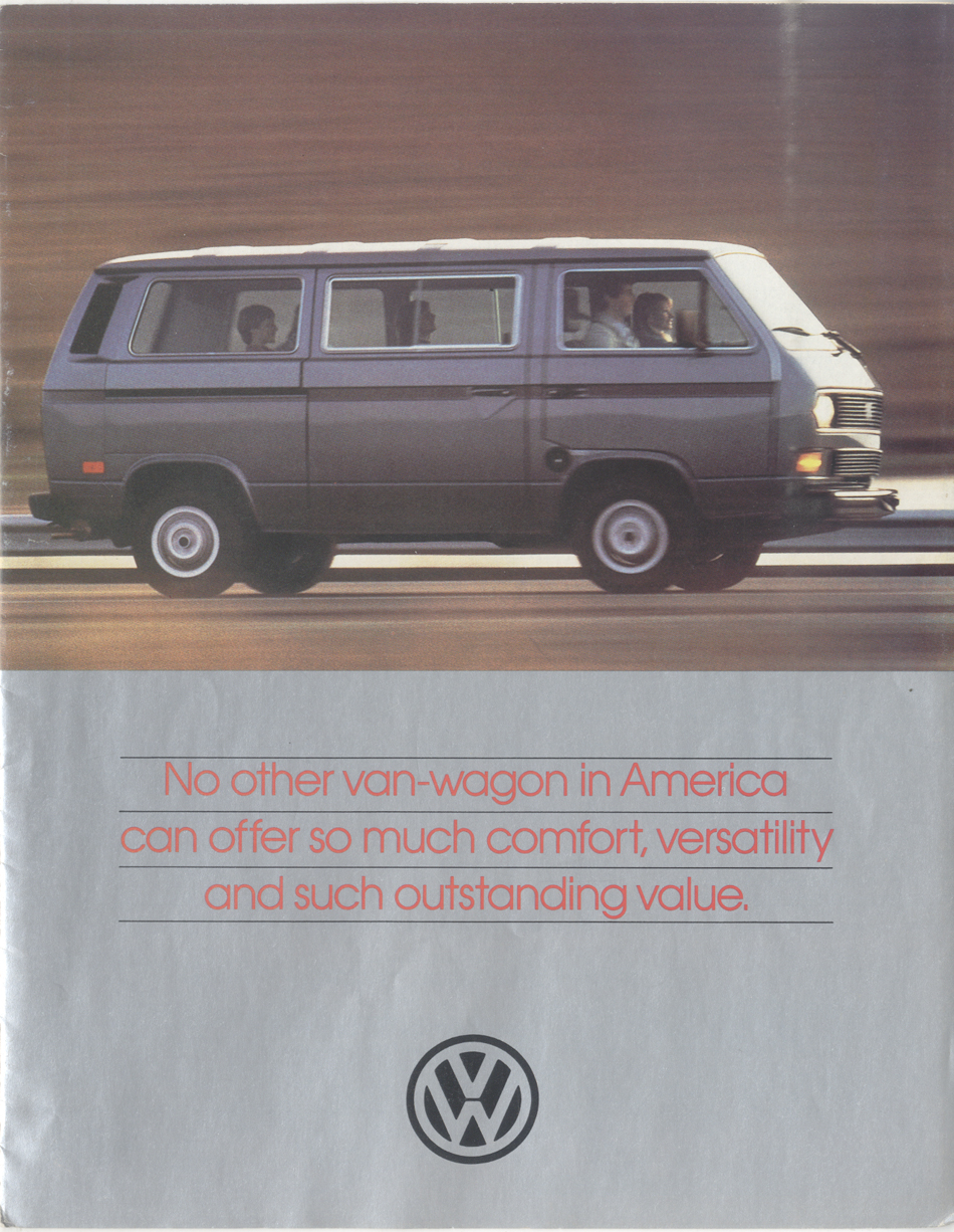 No other van-wagon in America can offer so much comfort, versatility and such outstanding value.