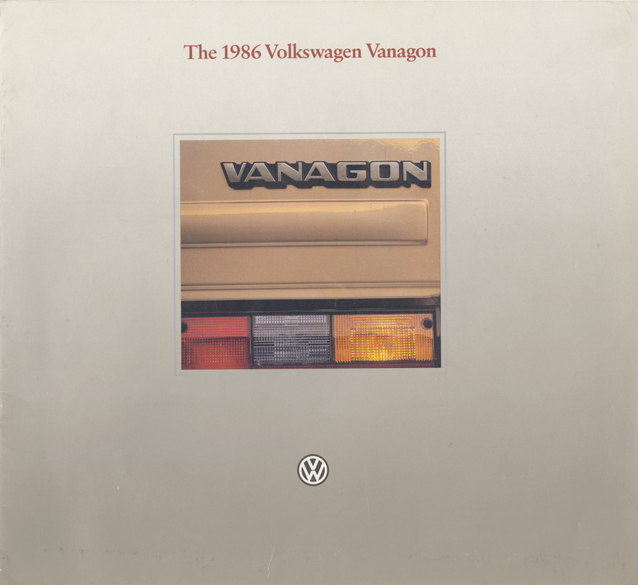 The 1986 Volkswagen Vanagon